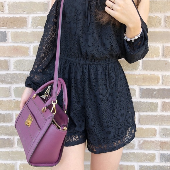 Gaby’sBags👜💕- Michael Kors SM Satchel Purple - Picture 4 of 8